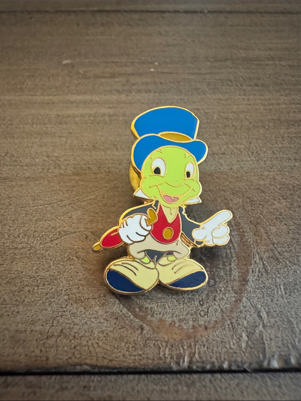Vintage Disney Parks Jiminy Cricket Pin
